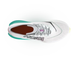 Hoka Women’s Mach X 2 (FCQ - Frost/Electric Aqua) -TCRunning Shop 1155120 FCQ 2