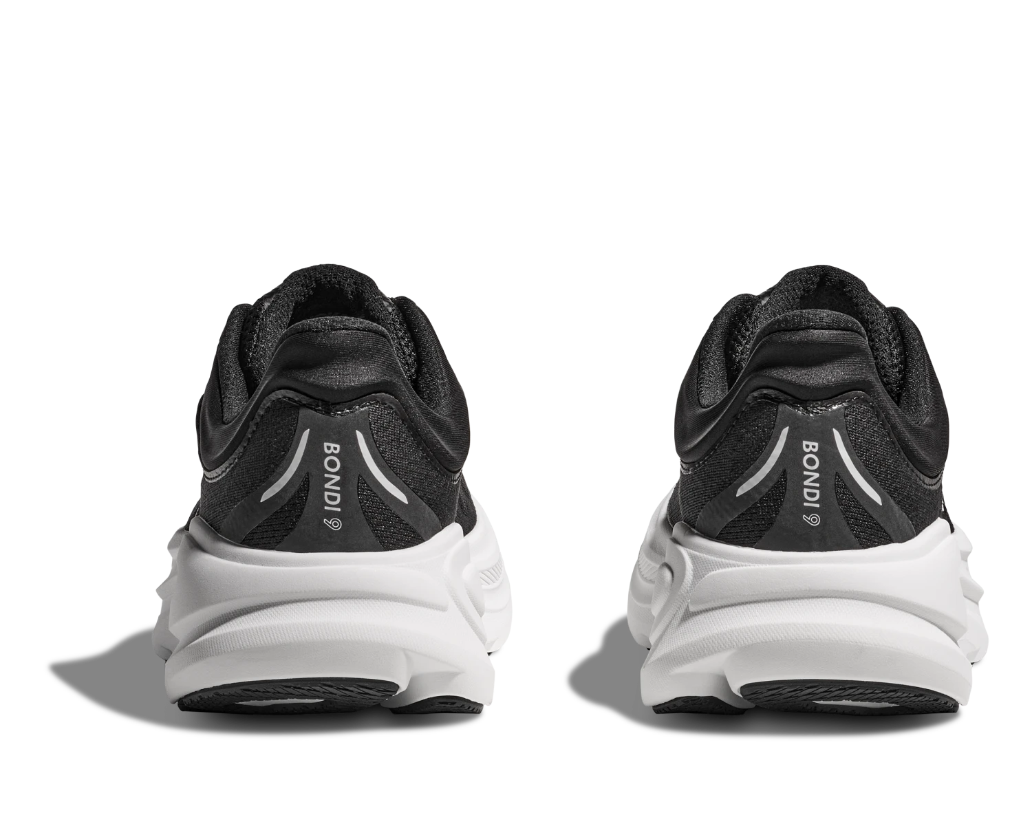 Hoka Women's Bondi 9 WIDE (BWHT - Black/White) 6 Hoka Women's Bondi 9 WIDE (BWHT - Black/White) - Image 6