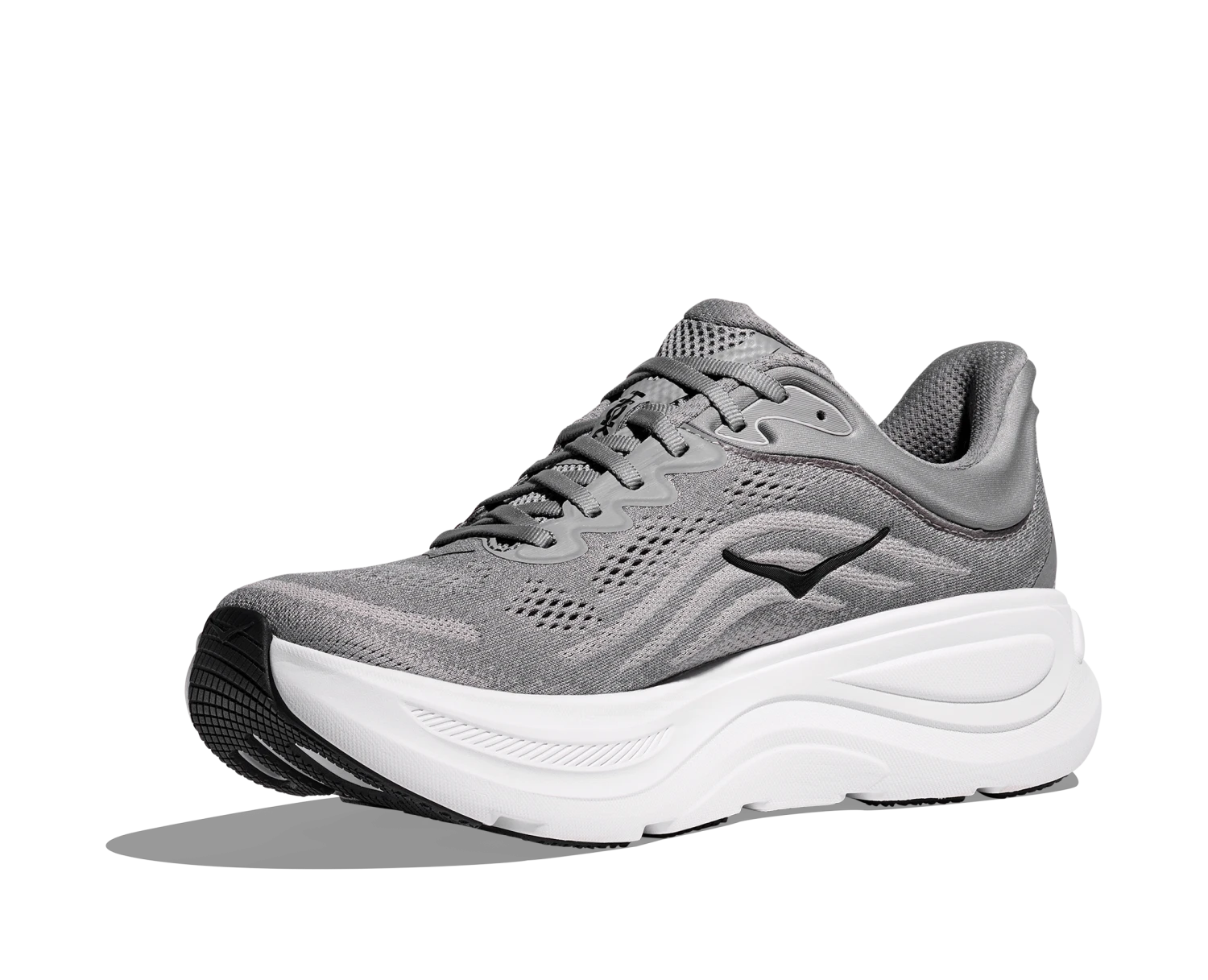Hoka Men's Bondi 9 WIDE (GCTC - Galactic Grey/Stellar) 4 Hoka Men's Bondi 9 WIDE (GCTC - Galactic Grey/Stellar) - Image 4