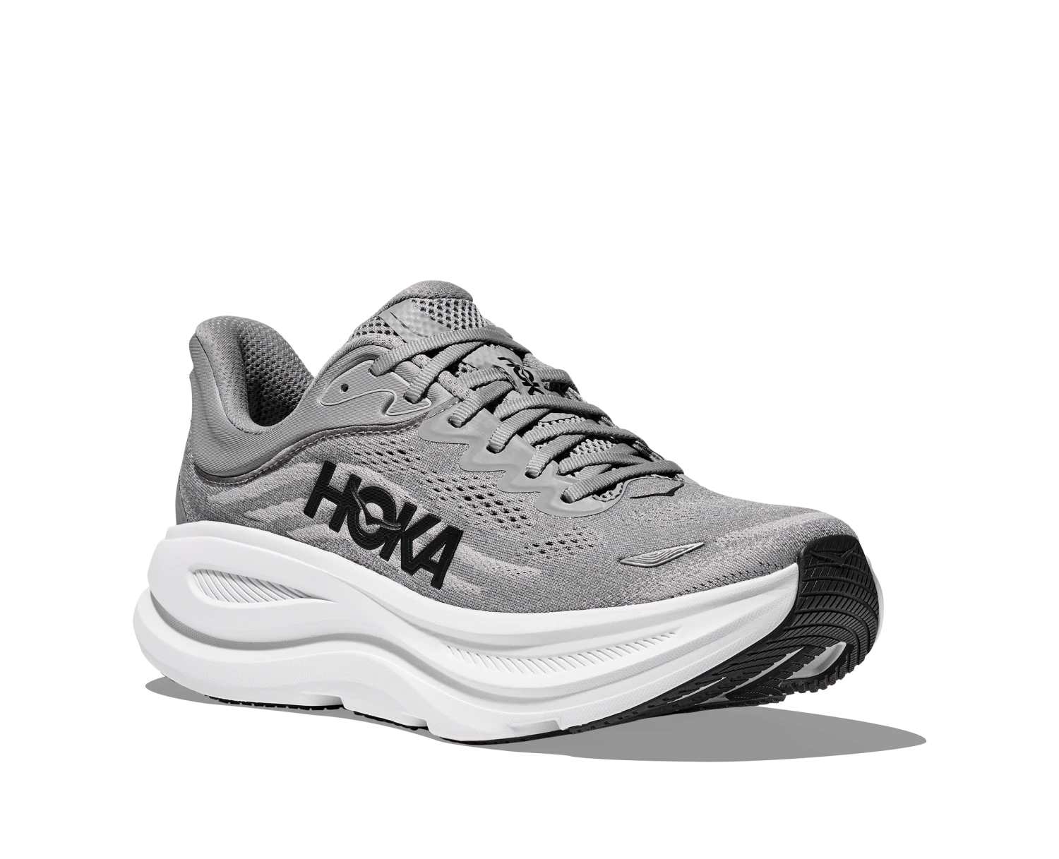 Hoka Men's Bondi 9 WIDE (GCTC - Galactic Grey/Stellar) 3 Hoka Men's Bondi 9 WIDE (GCTC - Galactic Grey/Stellar) - Image 3