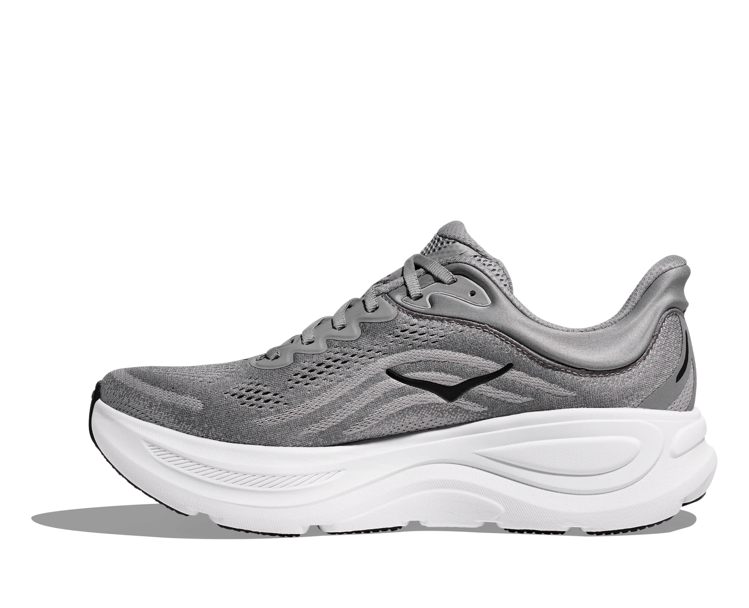Hoka Men's Bondi 9 WIDE (GCTC - Galactic Grey/Stellar) 2 Hoka Men's Bondi 9 WIDE (GCTC - Galactic Grey/Stellar) - Image 2