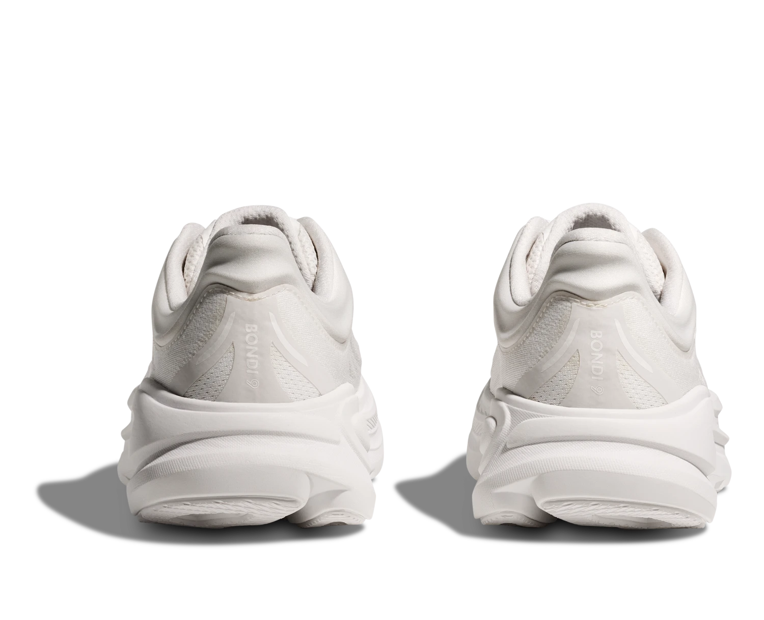 Hoka Women's Bondi 9 WIDE (WWH - White/White) 6 Hoka Women's Bondi 9 WIDE (WWH - White/White) - Image 6