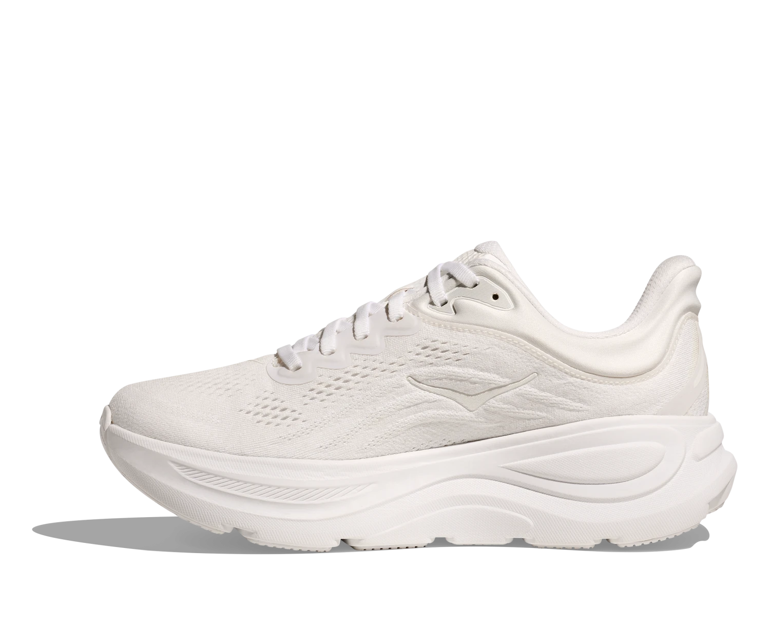 Hoka Women's Bondi 9 WIDE (WWH - White/White) 2 Hoka Women's Bondi 9 WIDE (WWH - White/White) - Image 2