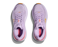 Hoka Women's Bondi 9 (AGH - Aster Flower/Starlight Glow) -TCRunning Shop 1162012 AGH 2