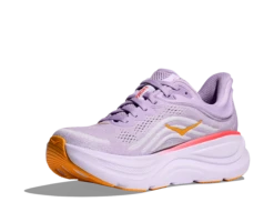 Hoka Women's Bondi 9 (AGH - Aster Flower/Starlight Glow) -TCRunning Shop 1162012 AGH 3