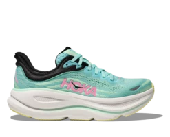 Hoka Women's Bondi 9 WIDE (BTF - Blue Spark/Mint Fluorite)