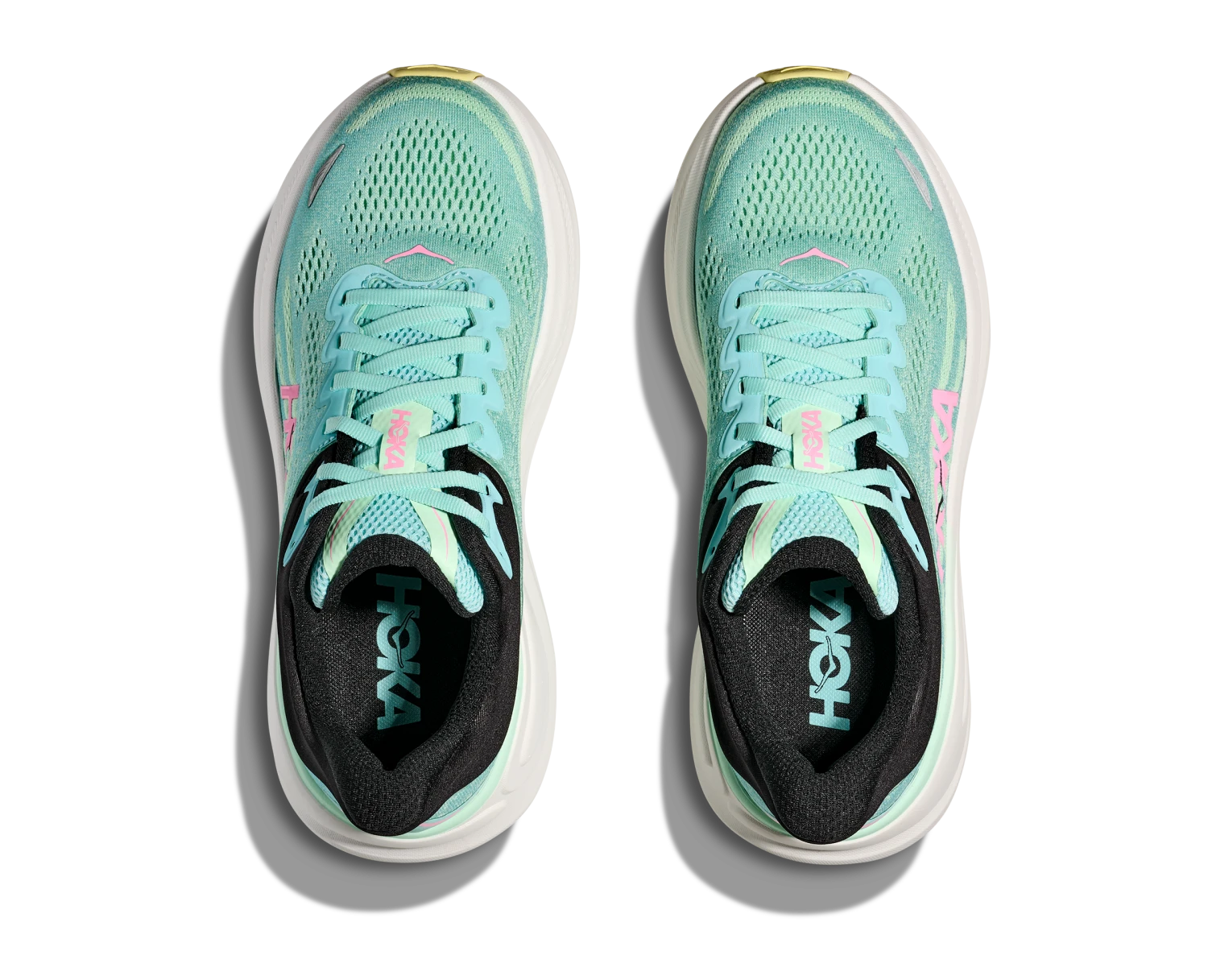 Hoka Women's Bondi 9 WIDE (BTF - Blue Spark/Mint Fluorite) 5 Hoka Women's Bondi 9 WIDE (BTF - Blue Spark/Mint Fluorite) - Image 5