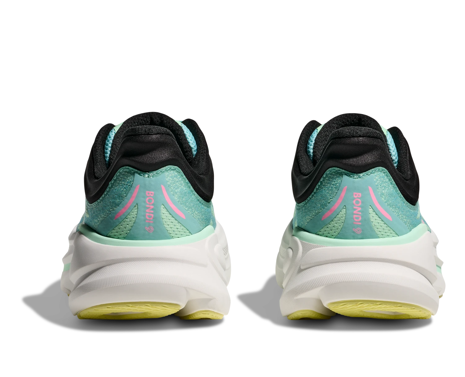 Hoka Women's Bondi 9 WIDE (BTF - Blue Spark/Mint Fluorite) 6 Hoka Women's Bondi 9 WIDE (BTF - Blue Spark/Mint Fluorite) - Image 6
