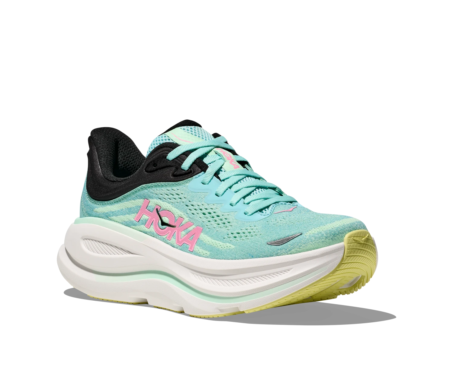 Hoka Women's Bondi 9 WIDE (BTF - Blue Spark/Mint Fluorite) 3 Hoka Women's Bondi 9 WIDE (BTF - Blue Spark/Mint Fluorite) - Image 3