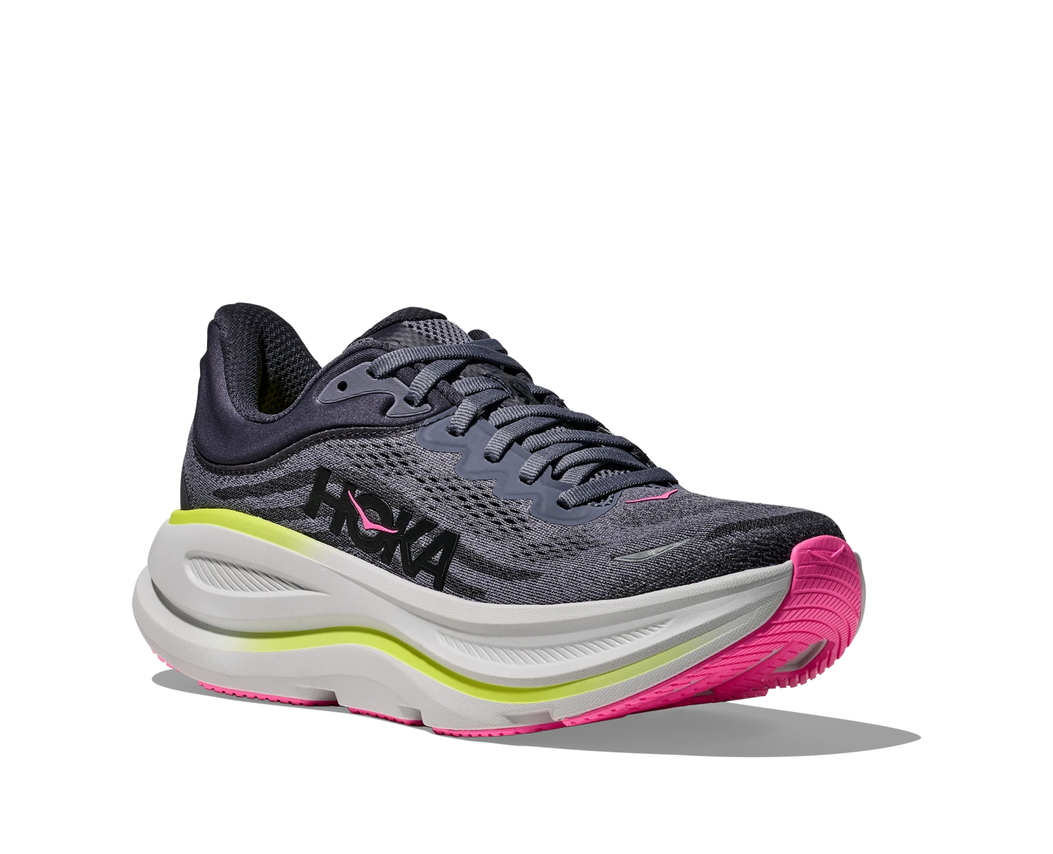 Hoka Women's Bondi 9 (CYG - Charcoal Grey/Grey Skies) 3 Hoka Women's Bondi 9 (CYG - Charcoal Grey/Grey Skies) - Image 3