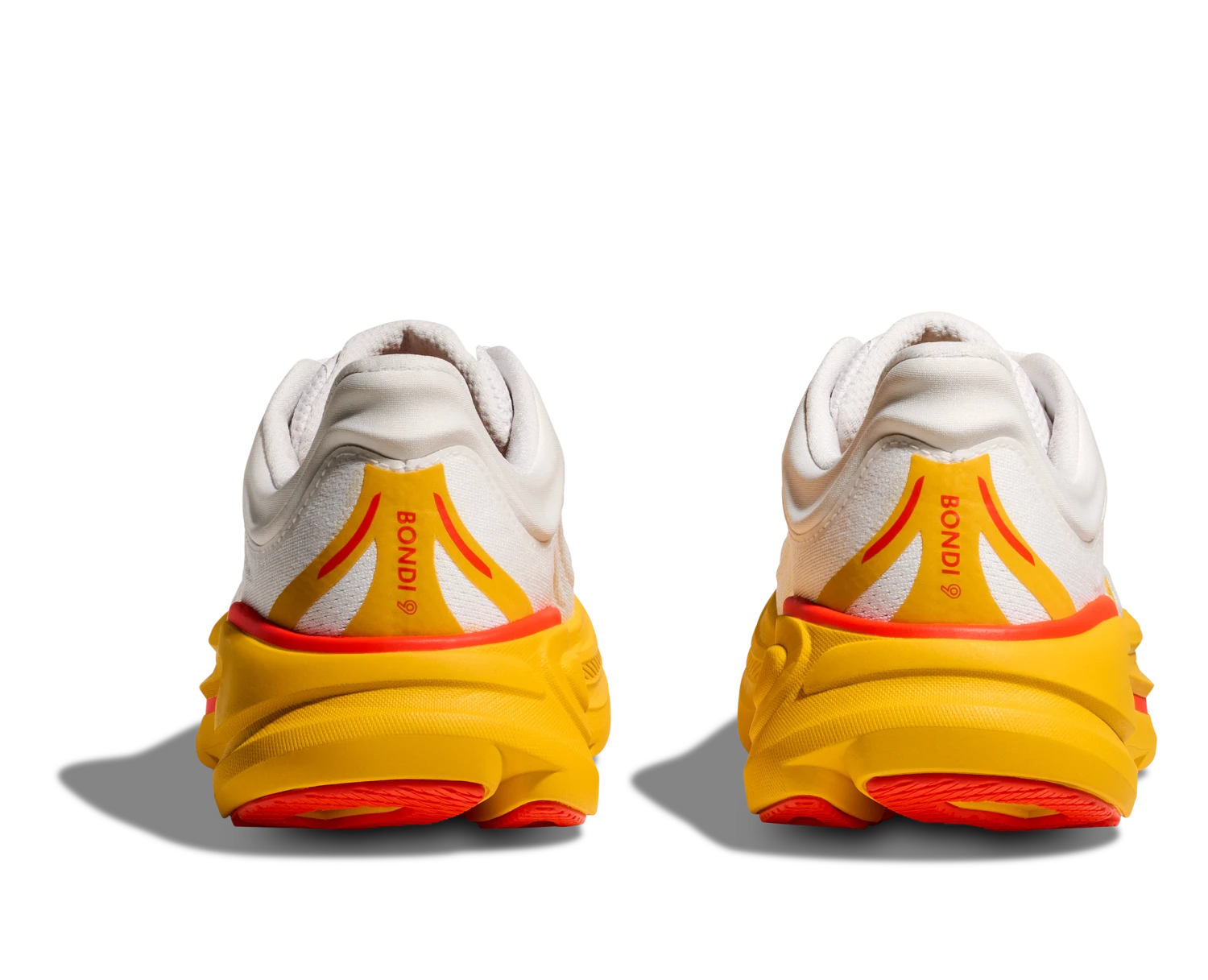 Hoka Women's Bondi 9 (FNF - Frost/Sunflower) 6 Hoka Women's Bondi 9 (FNF - Frost/Sunflower) - Image 6