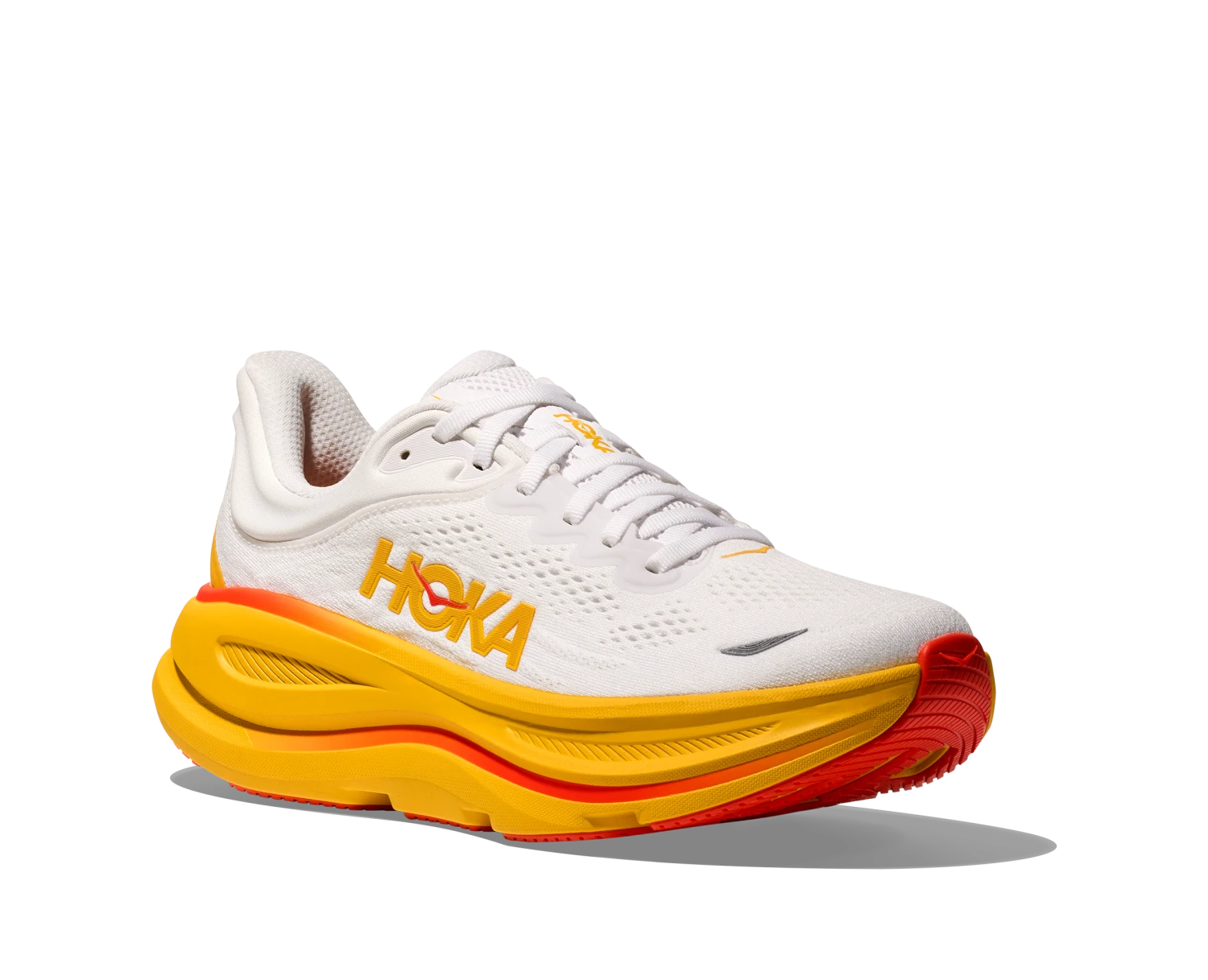 Hoka Women's Bondi 9 (FNF - Frost/Sunflower) 3 Hoka Women's Bondi 9 (FNF - Frost/Sunflower) - Image 3