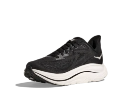 Hoka Men's Clifton 10 WIDE (BWHT - Black/White) -TCRunning Shop 1162030 BWHT 3