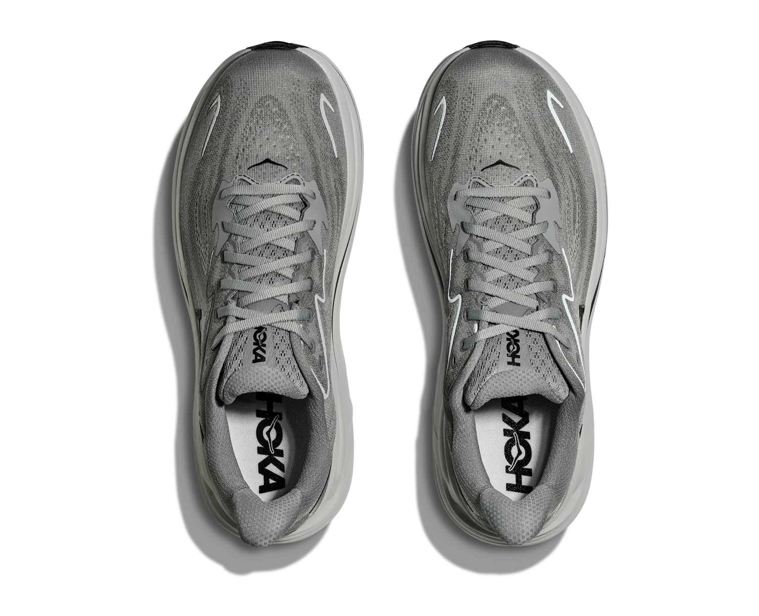 Hoka Men's Clifton 10 WIDE (GYST - Galactic Grey/Asteroid) 5 Hoka Men's Clifton 10 WIDE (GYST - Galactic Grey/Asteroid) - Image 5