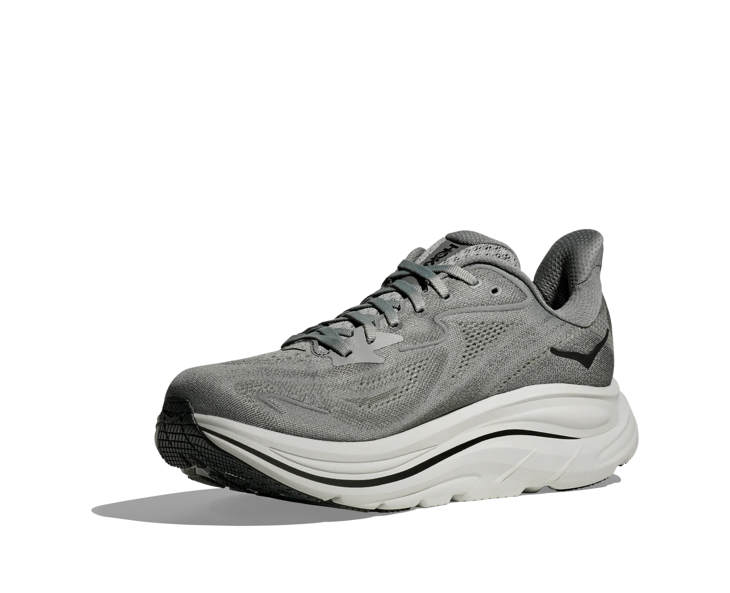 Hoka Men's Clifton 10 WIDE (GYST - Galactic Grey/Asteroid) 4 Hoka Men's Clifton 10 WIDE (GYST - Galactic Grey/Asteroid) - Image 4
