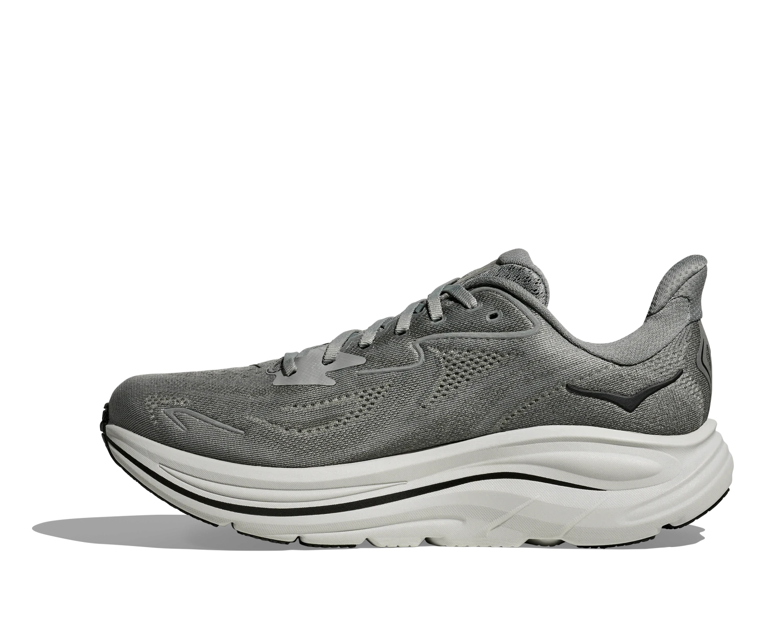 Hoka Men's Clifton 10 WIDE (GYST - Galactic Grey/Asteroid) 2 Hoka Men's Clifton 10 WIDE (GYST - Galactic Grey/Asteroid) - Image 2