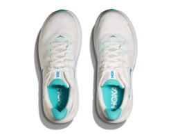 Hoka Men's Clifton 10 (WKY - White/Skyward Blue) -TCRunning Shop 1162030 WKY 2