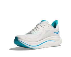 Hoka Men's Clifton 10 (WKY - White/Skyward Blue) -TCRunning Shop 1162030 WKY 3