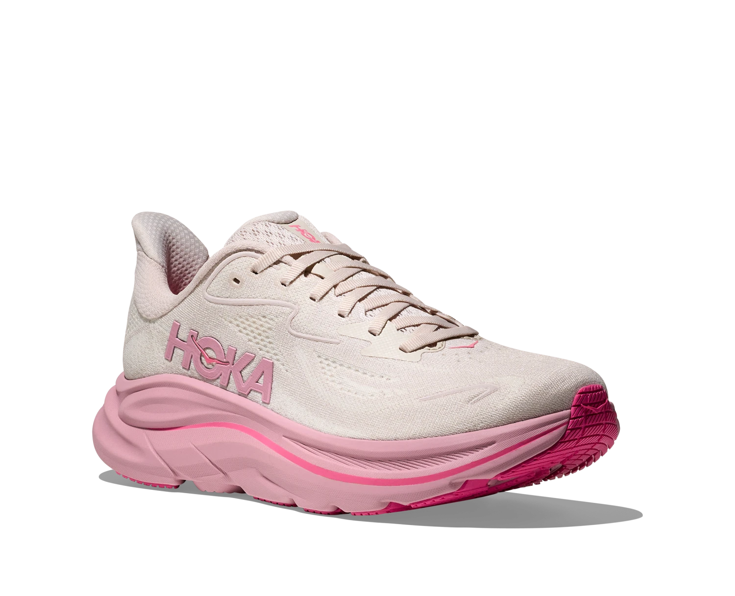 Hoka Women's Clifton 10 WIDE (RMD - Rose Cream/Dried Rose) 3 Hoka Women's Clifton 10 WIDE (RMD - Rose Cream/Dried Rose) - Image 3