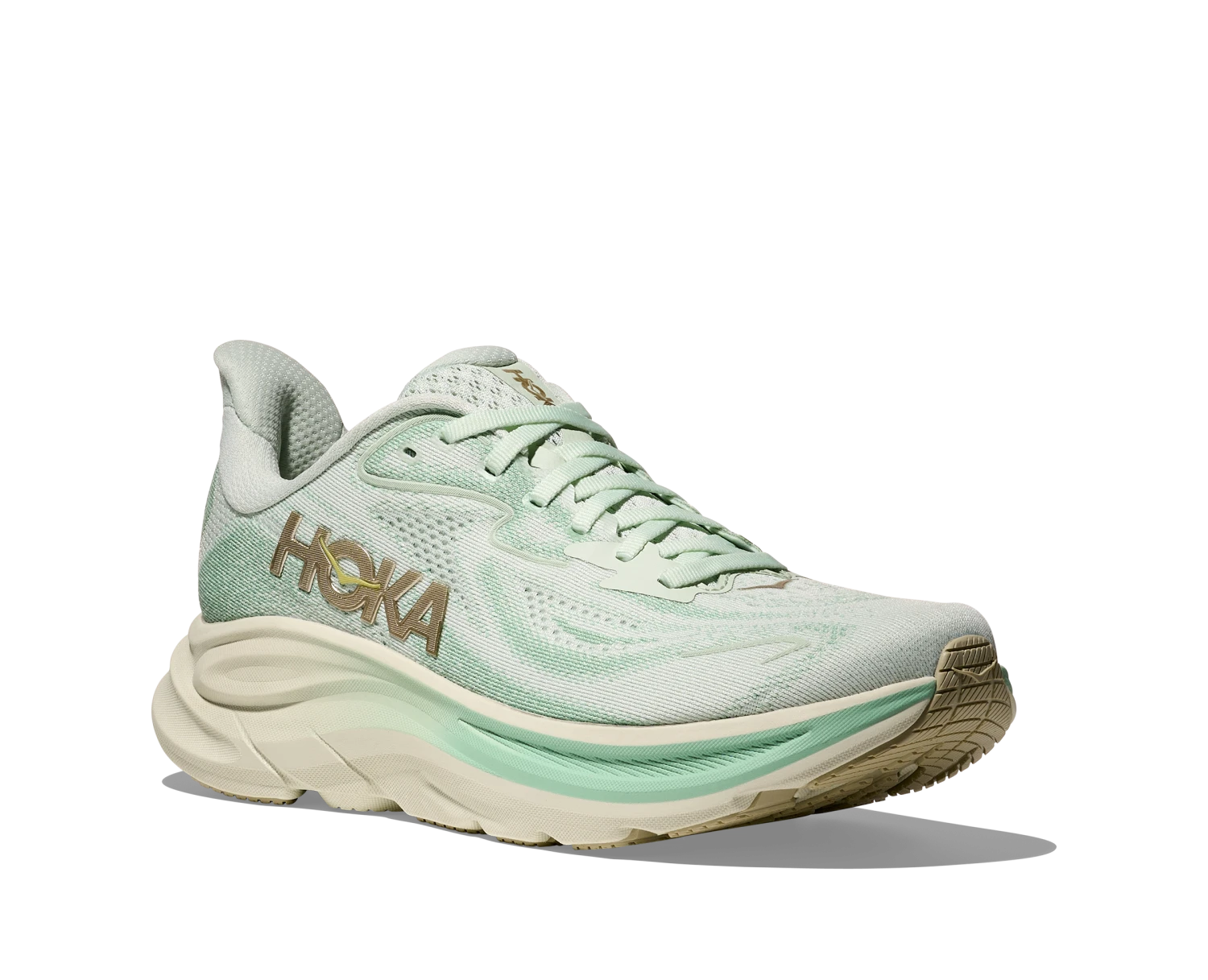 Hoka Women's Clifton 10 WIDE (SJD - Sea Glass/Jadeite) 3 Hoka Women's Clifton 10 WIDE (SJD - Sea Glass/Jadeite) - Image 3