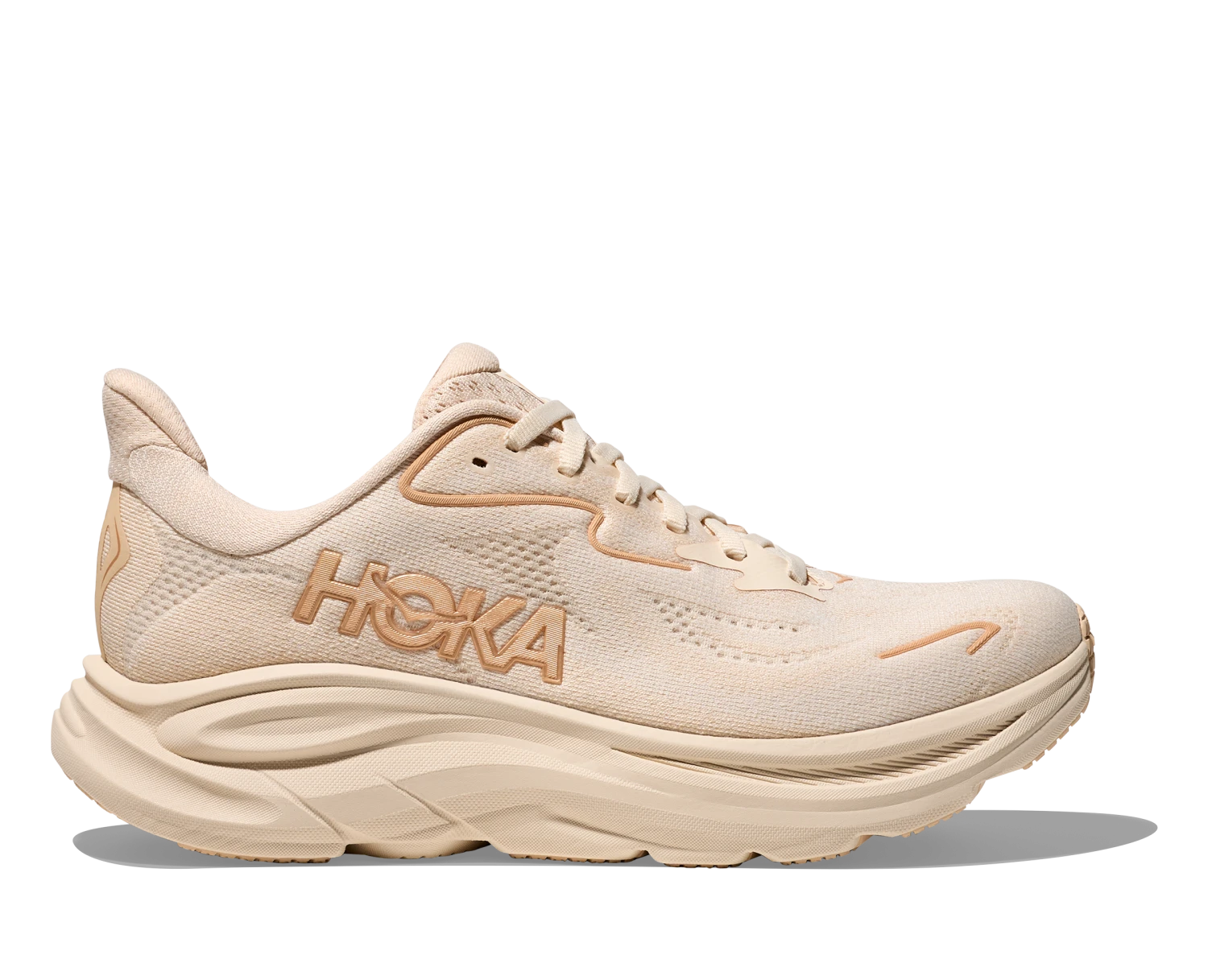 Hoka Women's Clifton 10 WIDE (VCH - Vanilla/Birch) 1 Hoka Women's Clifton 10 WIDE (VCH - Vanilla/Birch)