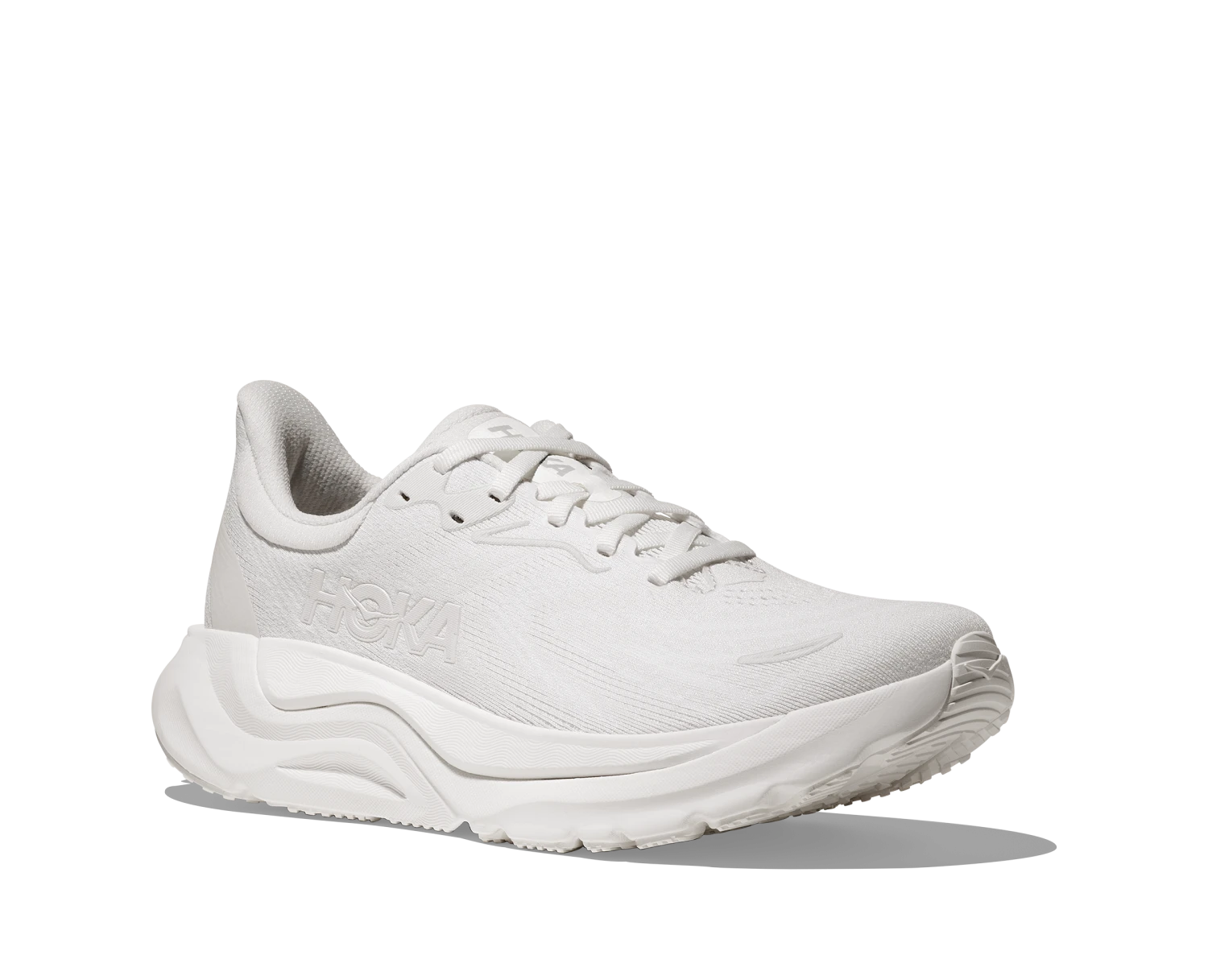 Hoka Women's Arahi 8 (WWH - White/White) 3 Hoka Women's Arahi 8 (WWH - White/White) - Image 3