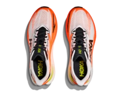 Hoka Men's Mach X 3 (WNG - White/Neon Tangerine) 11 Hoka Men's Mach X 3 (WNG - White/Neon Tangerine) -TCRunning Shop 1168720 WNG 2