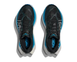 Hoka Men's Rocket X Trail (BKSK - Black/Skyward Blue) -TCRunning Shop 1176330 BKSK 2 1