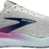 BROOKS Women's Ghost 16 WIDE (175 - White/Grey/Estate Blue)