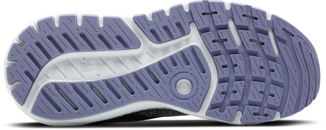 BROOKS Women's Ariel GTS 24 (080 - Mercury/Ebony/Sweet Lavender) 4 BROOKS Women's Ariel GTS 24 (080 - Mercury/Ebony/Sweet Lavender) - Image 4