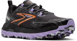 BROOKS Women's Cascadia 18 (048 - Ebony/Sweet Lavender/Copper) -TCRunning Shop 120416 048 A Cascadia 18