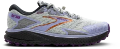 BROOKS Women's Divide 5 (080 - Mercury/Ebony/Sweet Lavender)