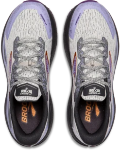 BROOKS Women's Divide 5 (080 - Mercury/Ebony/Sweet Lavender) 9 BROOKS Women's Divide 5 (080 - Mercury/Ebony/Sweet Lavender) -TCRunning Shop 120418 080 O Divide 5