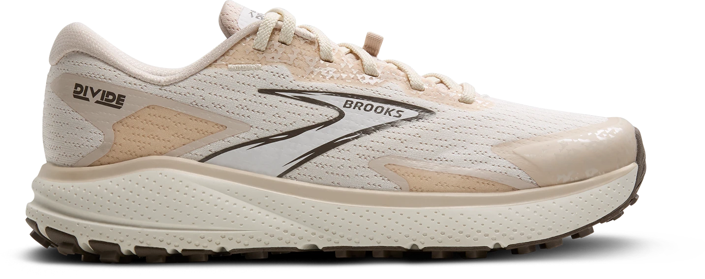 BROOKS Women's Divide 5 (151 - Coconut/Almond Peach/Falcon) 1 BROOKS Women's Divide 5 (151 - Coconut/Almond Peach/Falcon)