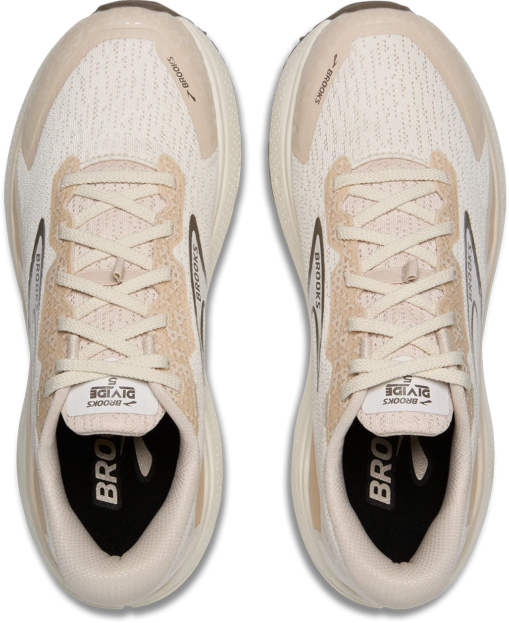 BROOKS Women's Divide 5 (151 - Coconut/Almond Peach/Falcon) 3 BROOKS Women's Divide 5 (151 - Coconut/Almond Peach/Falcon) - Image 3