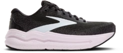 BROOKS Women's Ghost Max 2 (077 - Black/White/Orchid Ice)