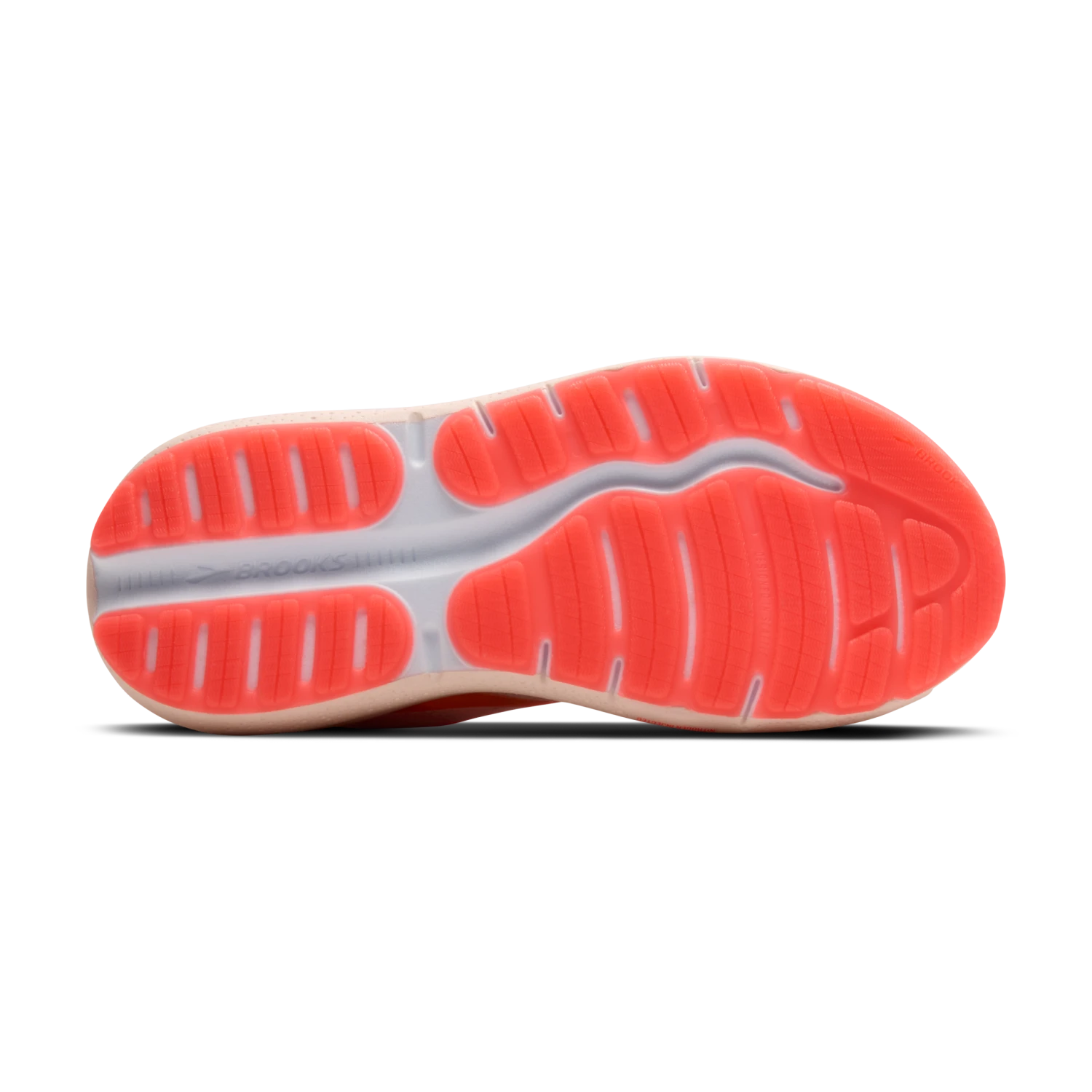 BROOKS Women's Ghost Max 2 "Hyper Glow" (173 - White/Peach/Coral) 6 BROOKS Women's Ghost Max 2 "Hyper Glow" (173 - White/Peach/Coral) - Image 6