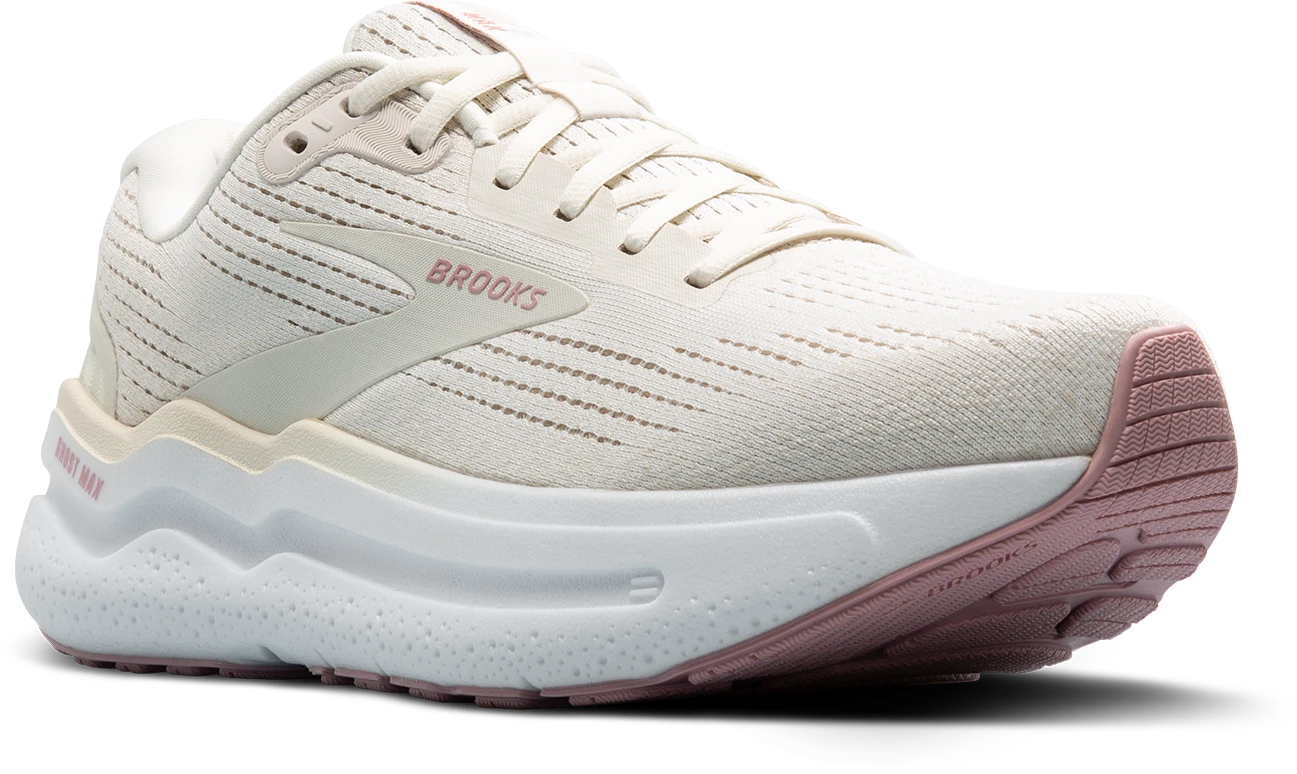 BROOKS Women's Ghost Max 2 (190 - Coconut Milk/Gray/Zephyr) 3 BROOKS Women's Ghost Max 2 (190 - Coconut Milk/Gray/Zephyr) - Image 3