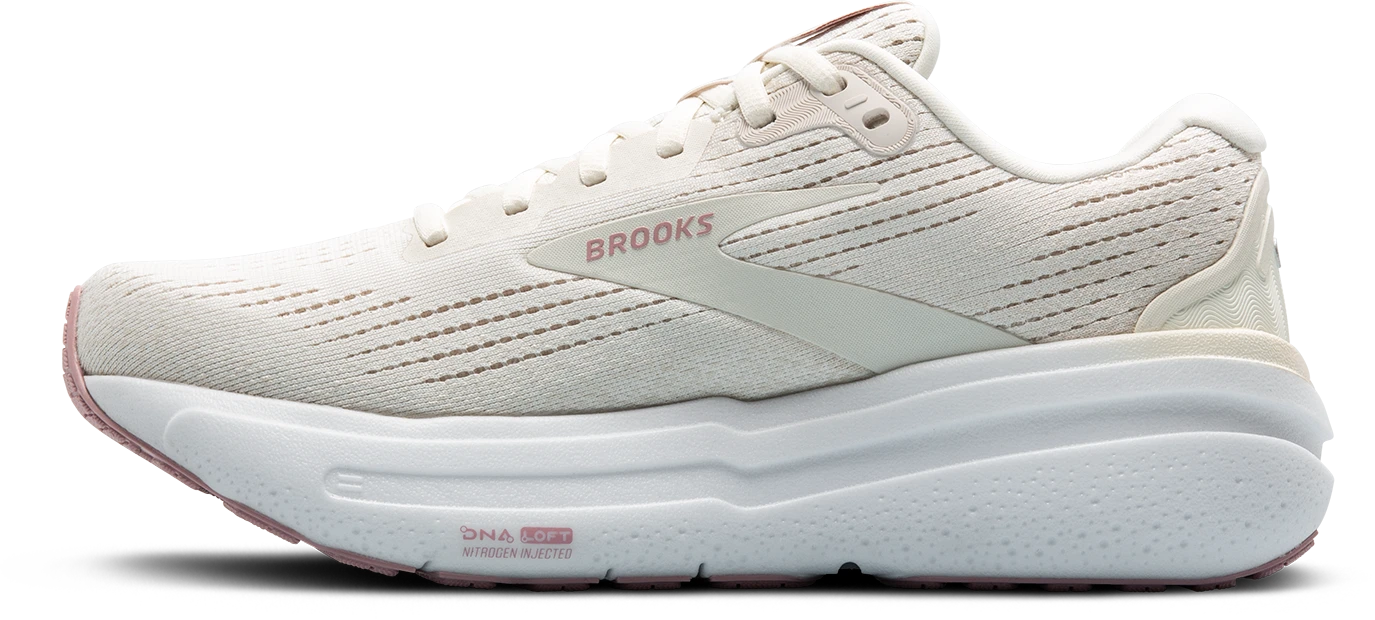 BROOKS Women's Ghost Max 2 (190 - Coconut Milk/Gray/Zephyr) 2 BROOKS Women's Ghost Max 2 (190 - Coconut Milk/Gray/Zephyr) - Image 2