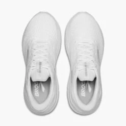 BROOKS Women's Adrenaline GTS 24 (148 - White/Oyster/Alloy) -TCRunning Shop 120426 148 o adrenaline gts 24 womens supportive cushion running shoe