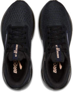 BROOKS Women's Adrenaline GTS 24 (012 - Black/Peacoat/Peach) -TCRunning Shop 120426 012 O Adrenaline GTS 24