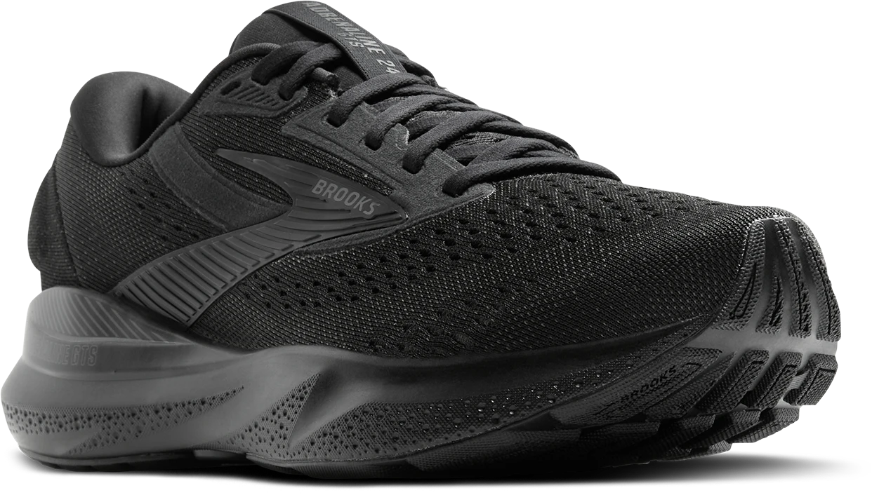 BROOKS Women's Adrenaline GTS 24 (020 - Black/Black/Ebony) 3 BROOKS Women's Adrenaline GTS 24 (020 - Black/Black/Ebony) - Image 3