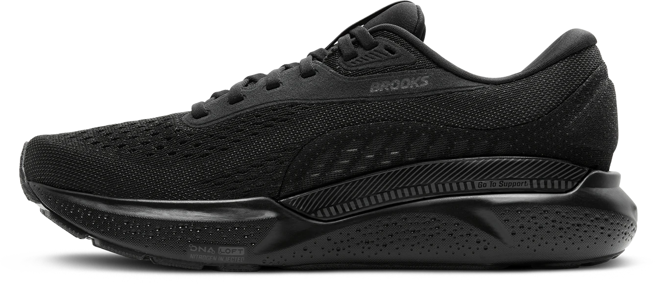 BROOKS Women's Adrenaline GTS 24 (020 - Black/Black/Ebony) 2 BROOKS Women's Adrenaline GTS 24 (020 - Black/Black/Ebony) - Image 2