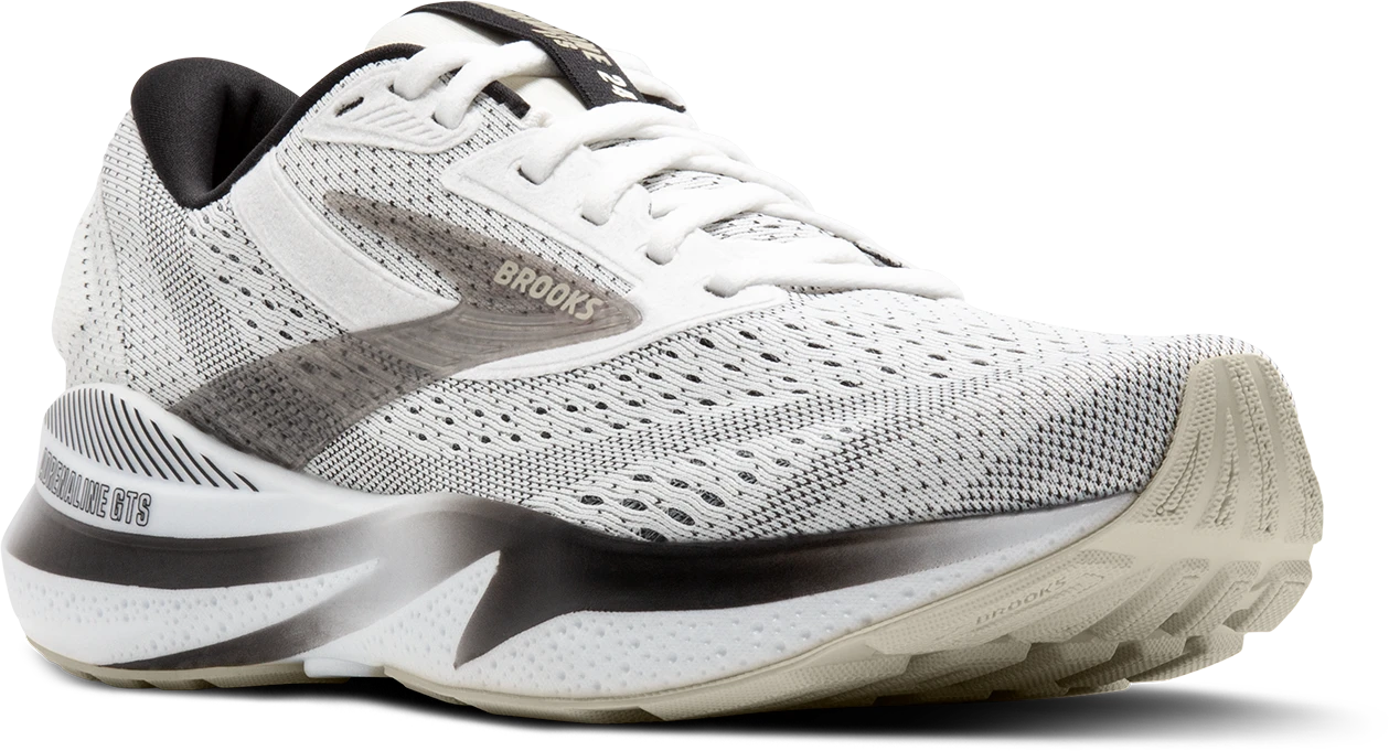 BROOKS Women's Adrenaline GTS 24 (126 - White/Black/Pelican) 3 BROOKS Women's Adrenaline GTS 24 (126 - White/Black/Pelican) - Image 3