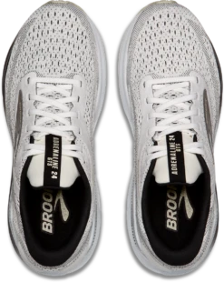 BROOKS Women's Adrenaline GTS 24 (126 - White/Black/Pelican) 9 BROOKS Women's Adrenaline GTS 24 (126 - White/Black/Pelican) -TCRunning Shop 120426 126 O Adrenaline GTS 24