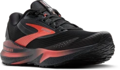 BROOKS Women's Adrenaline 24 Weatherized (044 - Black/Ebony/Hot Coral) -TCRunning Shop 120427 044 A Adrenaline GTS 24 Weatherized