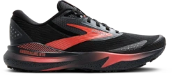 BROOKS Women's Adrenaline 24 Weatherized (044 - Black/Ebony/Hot Coral)
