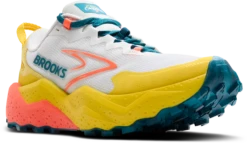 BROOKS Women's Caldera 8 (142 - Bit Of Blue/Quince/Flame) -TCRunning Shop 120429 142 A Caldera 8