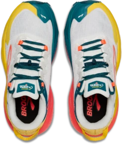 BROOKS Women's Caldera 8 (142 - Bit Of Blue/Quince/Flame) -TCRunning Shop 120429 142 O Caldera 8