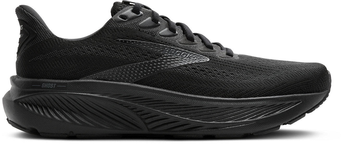 BROOKS Women's Ghost 17 (020 - Black/Black/Ebony) 1 BROOKS Women's Ghost 17 (020 - Black/Black/Ebony)